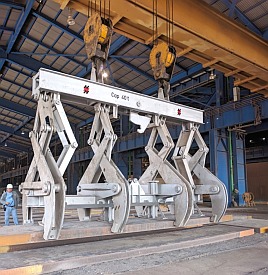 automatic slab tong